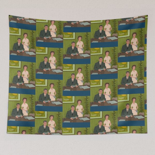 Item preview, Perry Mason and Della Street designed and sold by Azzashopidshop.