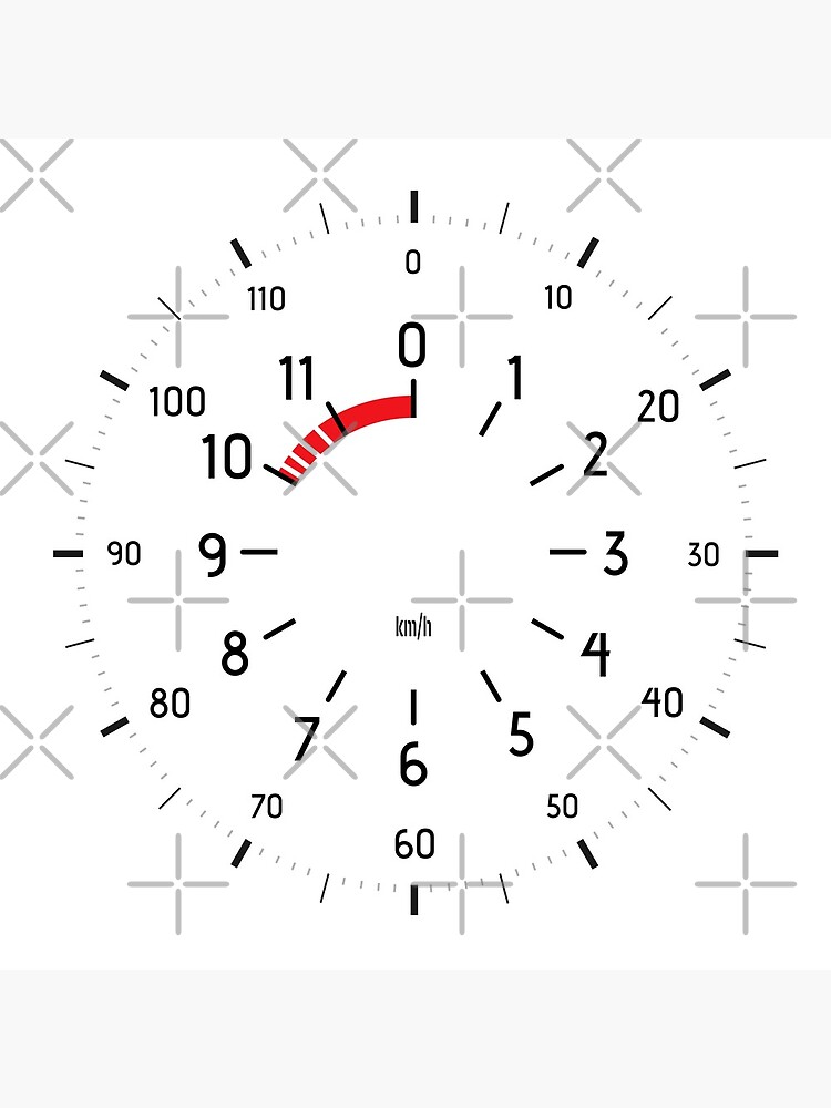 Uhr for Sale mit Autotacho mit Drehzahlwanduhr von knappidesign