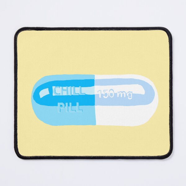 Item preview, Blue Chill Pill Yellow designed and sold by JaymieMetz.