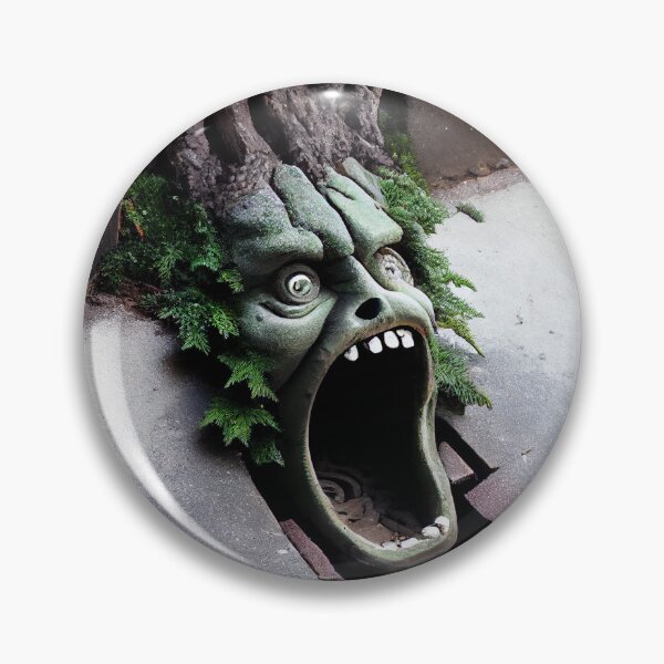 Artikelvorschau, Spruce in the Pavement Open Jaw. Digital Painting entworfen und verkauft von CodeAndColors.