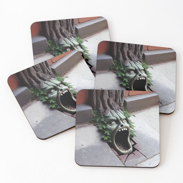 Item preview, Spruce in the Pavement Open Jaw. Digital Painting designed and sold by CodeAndColors.