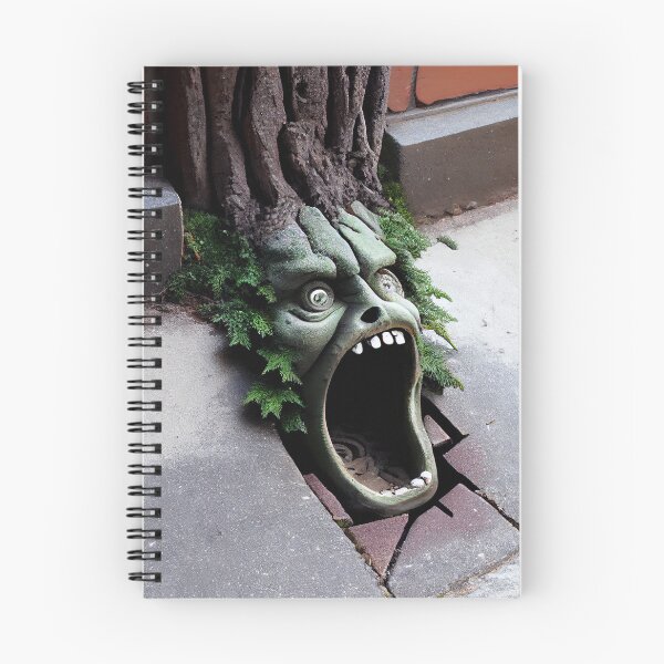 Item preview, Spruce in the Pavement Open Jaw. Digital Painting designed and sold by CodeAndColors.