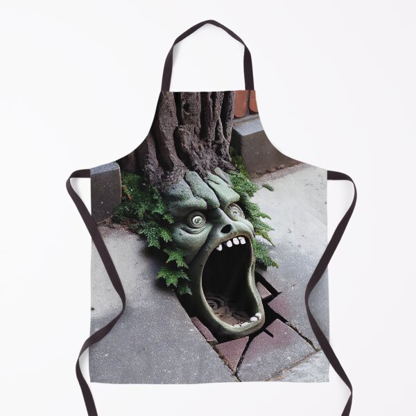 Item preview, Spruce in the Pavement Open Jaw. Digital Painting designed and sold by CodeAndColors.