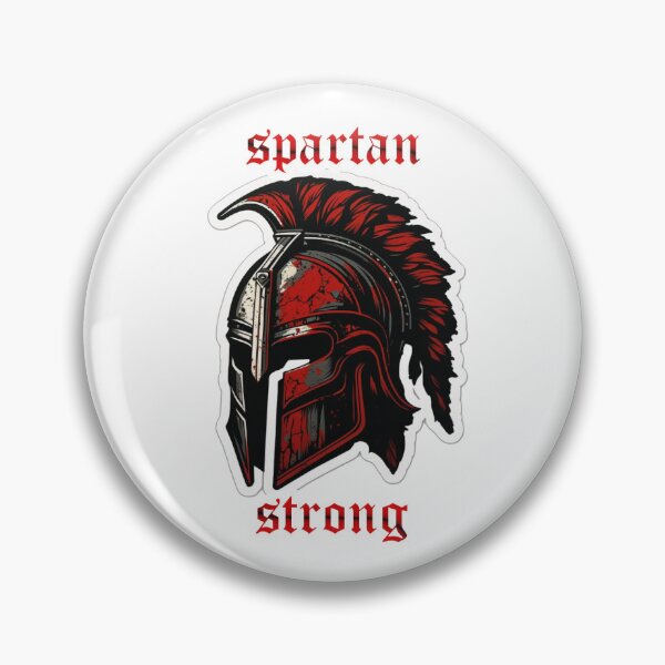 Artikelvorschau, Spartan Stronge Helmaufkleber entworfen und verkauft von HCNDesign.