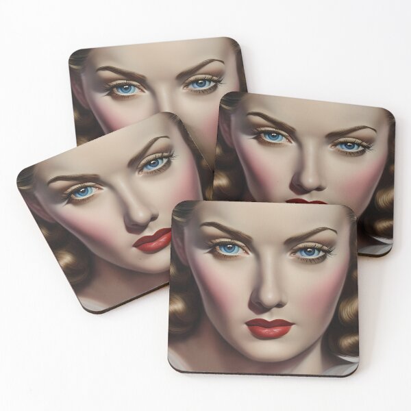 Item preview, Gorgeous retro woman comic strip style designed and sold by craftybluebells.