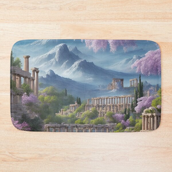 Item preview, Ethereal ancient Greek fantasy city designed and sold by RK - Shop.