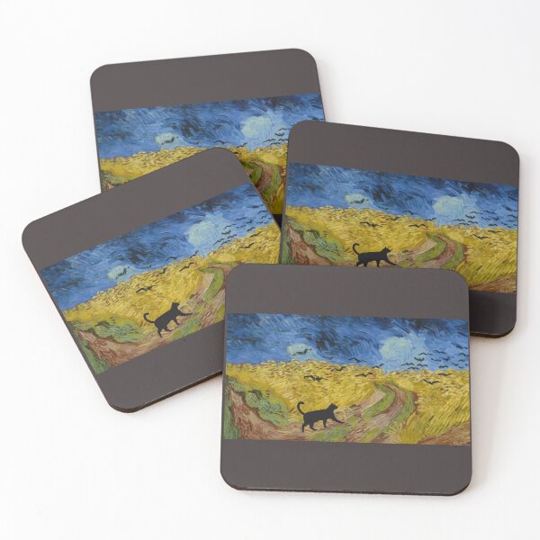 Item preview, WHY VAN GOGH'S CROWS IN THE WHEATFIELD FLEW AWAY designed and sold by TechLaughs.