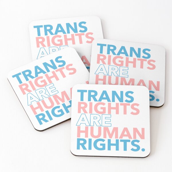 Item preview, Trans Rights Are Human Rights - Left Outline designed and sold by Thelittlelord.