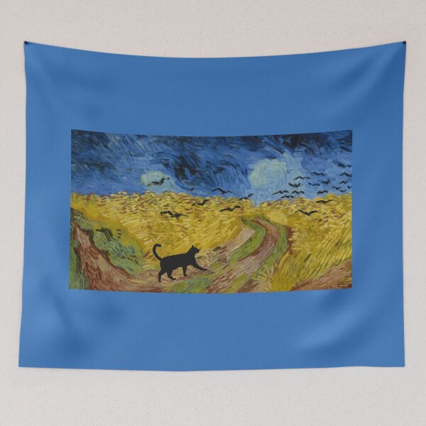 Item preview, WHY VAN GOGH'S CROWS IN THE WHEATFIELD FLEW AWAY designed and sold by TechLaughs.