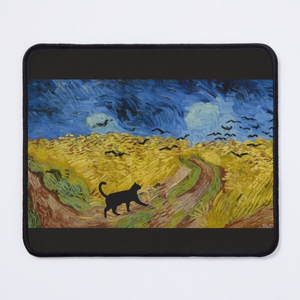 Item preview, WHY VAN GOGH'S CROWS IN THE WHEATFIELD FLEW AWAY designed and sold by TechLaughs.