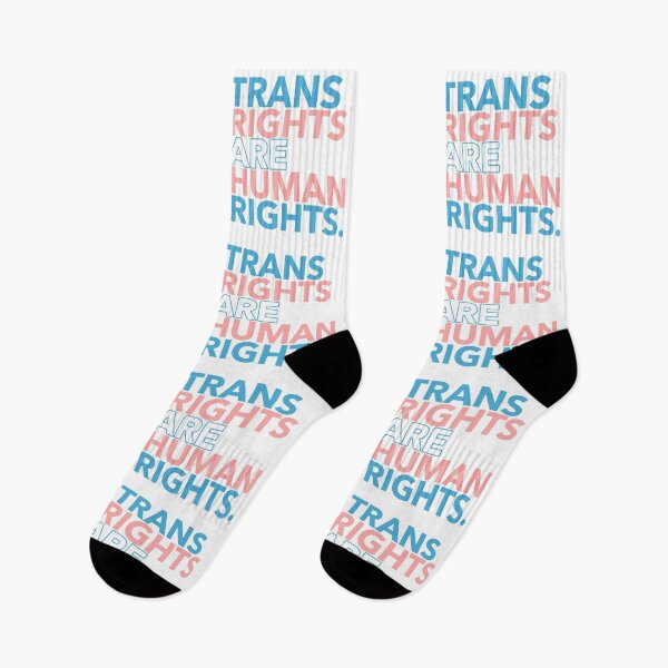 Item preview, Trans Rights Are Human Rights - Left Outline designed and sold by Thelittlelord.