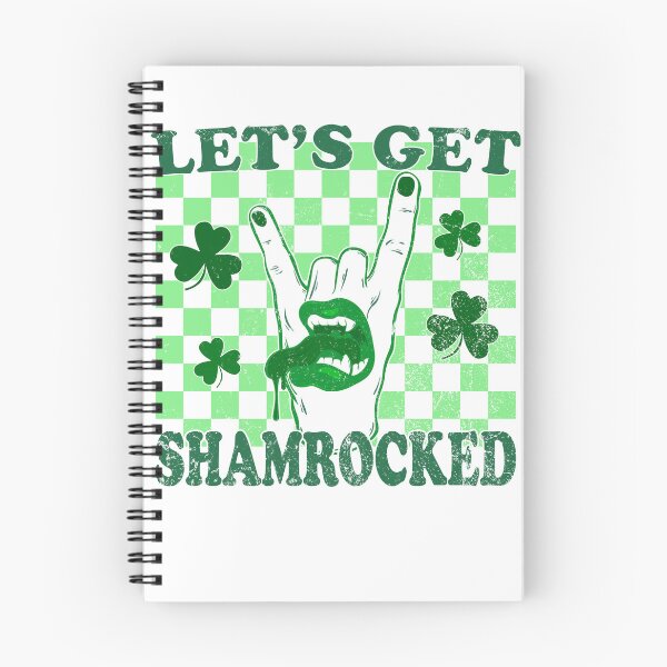 Item preview, Let's get shamrocked Saint Patrick's Day Rock hand symbol designed and sold by Deco-Design.