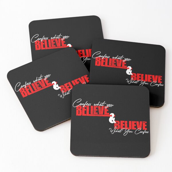 Item preview, confess what you believe and believe what you confess designed and sold by EasilyShop.