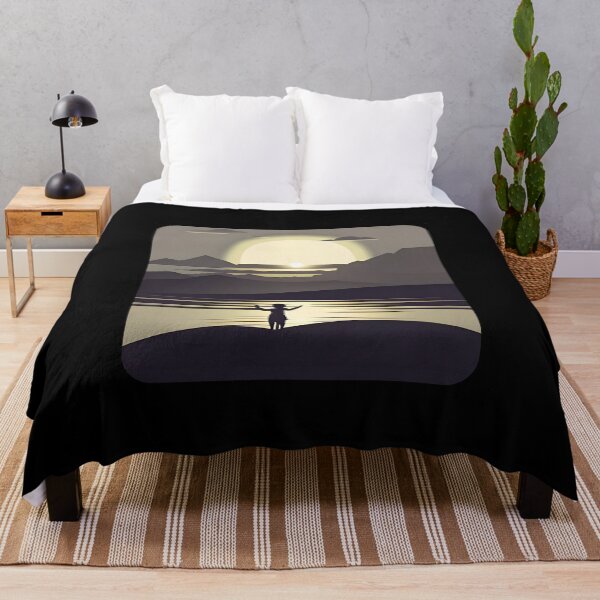 Item preview, Inspirational Abstract Art - Sunset Silhouette designed and sold by RickS-Ts-N-Such.