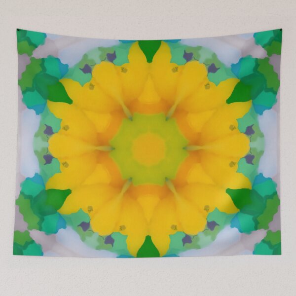 Item preview, Sunny flower mandala 1  designed and sold by Chi01.