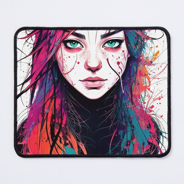 Item preview, Cat girl abstract key visual designed and sold by RK - Shop.