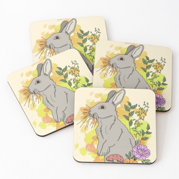 Item preview, Conejo del amanecer designed and sold by bethfrostart.