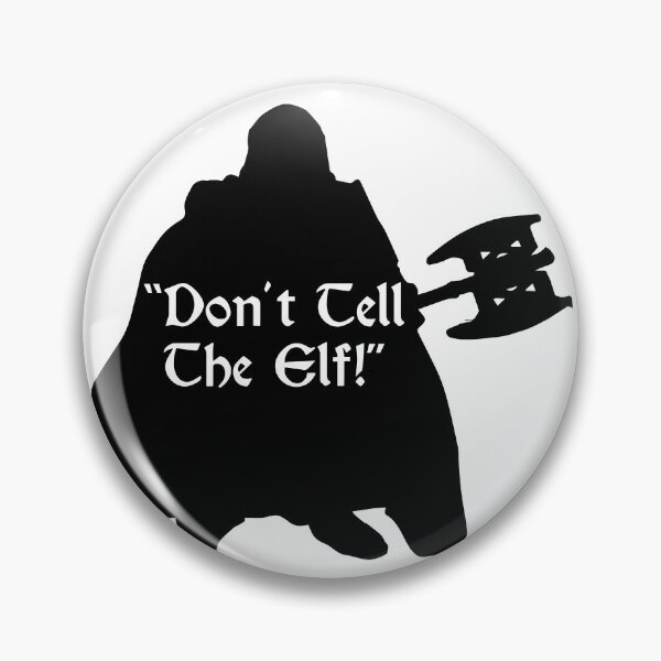 Item preview, Gimli - No le digas al duende designed and sold by KindaSusBro.