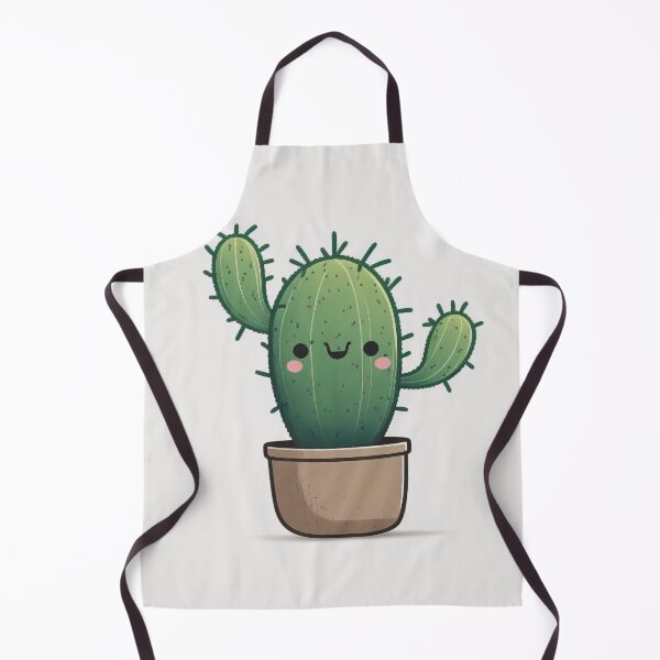 Item preview, Cute potted cactus with smile designed and sold by Neonmountain.