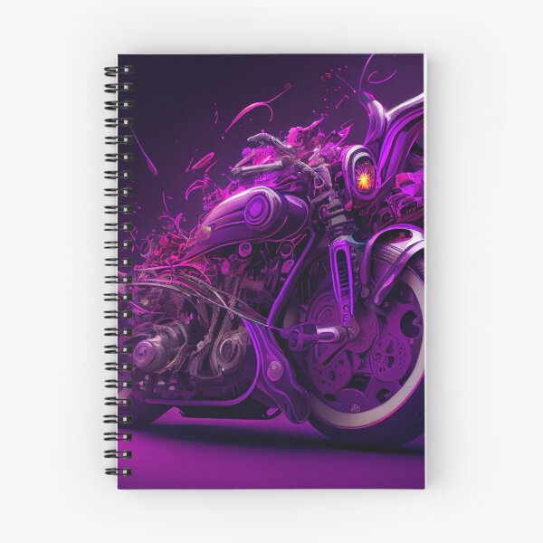 Item preview, Motor of Thought A Purple Dream Digital Painting designed and sold by CodeAndColors.