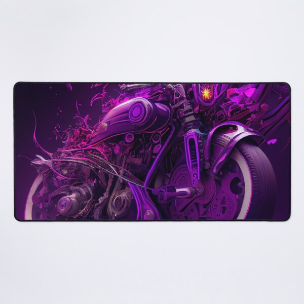Item preview, Motor of Thought A Purple Dream Digital Painting designed and sold by CodeAndColors.