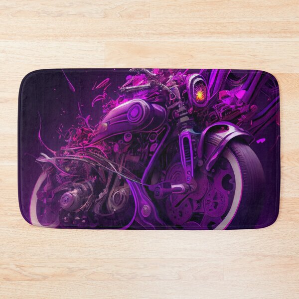 Item preview, Motor of Thought A Purple Dream Digital Painting designed and sold by CodeAndColors.