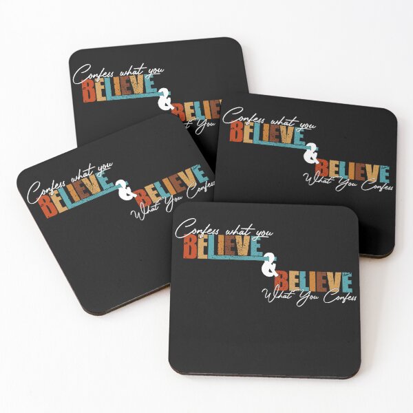 Item preview, confess what you believe and believe what you confess designed and sold by EasilyShop.
