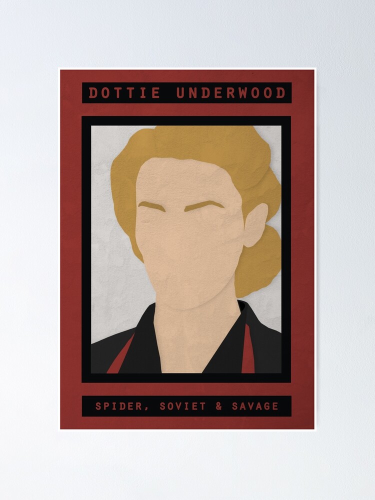 Dottie Underwood Agent Carter Poster By Bridgetsrose Redbubble
