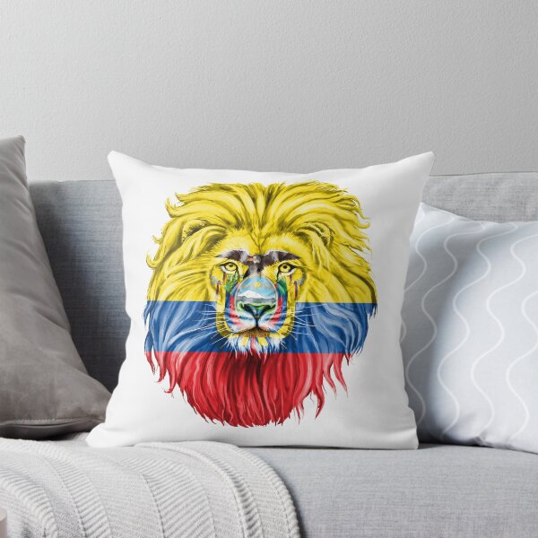 Aperçu de l'œuvre Ecuador Lion King Flag - Lion Flag Of Ecuador - Gift For Ecuadorian From Ecuador créée et vendue par Fun-World.