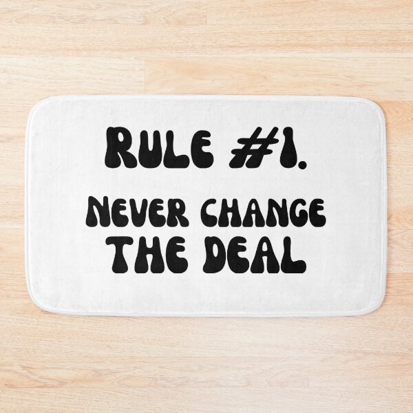 Item preview, Rule 1-Black designed and sold by DrawingAndText.