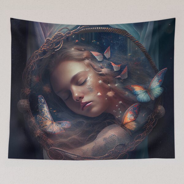Item preview, Interwoven Dreams Digital Painting designed and sold by CodeAndColors.