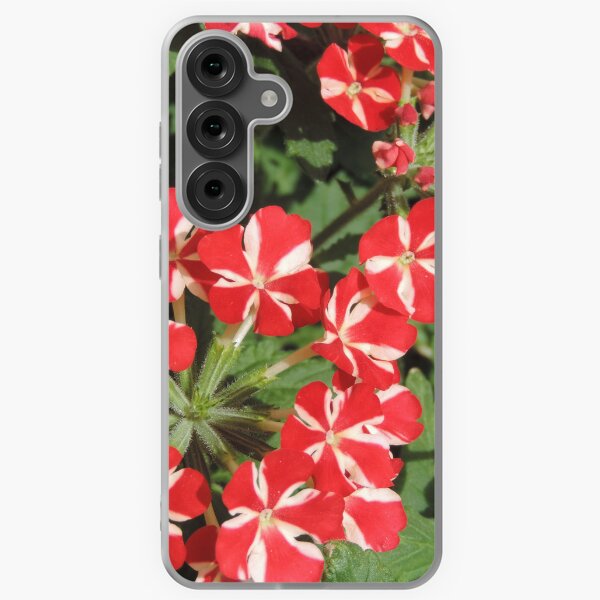 Item preview, Red and White Floral Nature Pattern designed and sold by laurenbartaart.