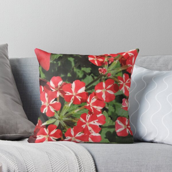 Item preview, Red and White Floral Nature Pattern designed and sold by laurenbartaart.