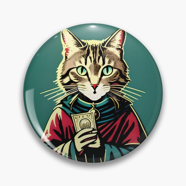 Item preview, Cute Funny Dressed Cat Priest designed and sold by BeyondHumanArt.