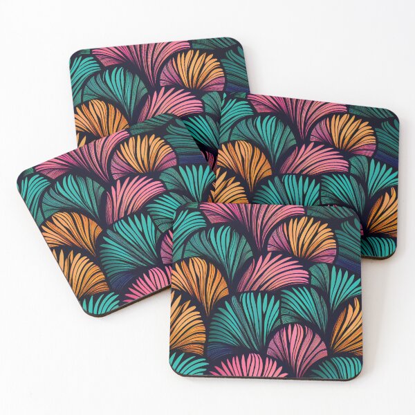 Item preview, Vivid Mystical Sketched Minimalist Pattern Digital Painting designed and sold by CodeAndColors.