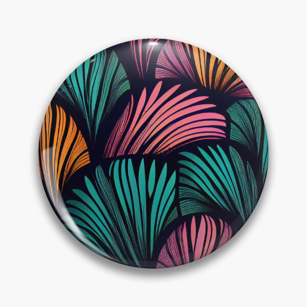 Item preview, Vivid Mystical Sketched Minimalist Pattern Digital Painting designed and sold by CodeAndColors.