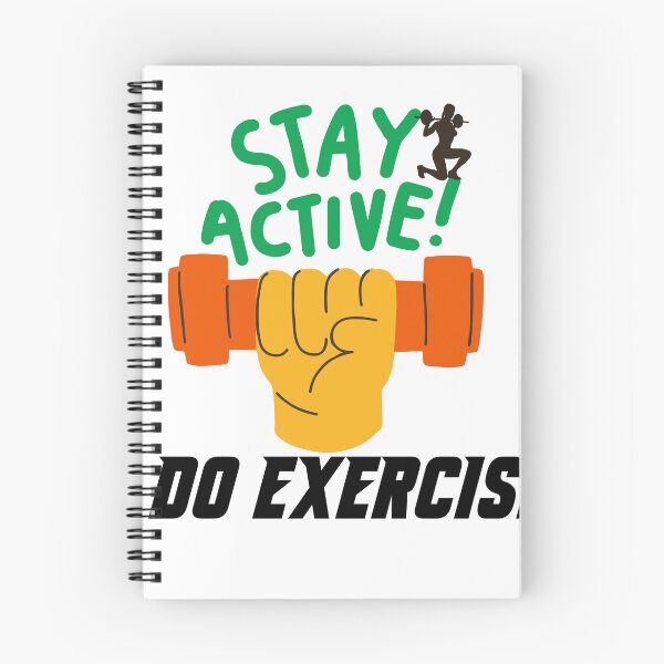 Item preview, stay active do exercise designed and sold by JFworld.