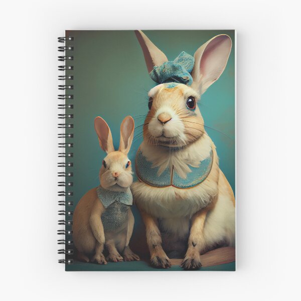 Item preview, Boogie Bunny and Mamma Digital Painting designed and sold by CodeAndColors.