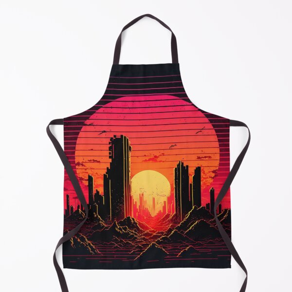 Item preview, Retrowave Aesthetic 80s Synthwave Sunset designed and sold by Nightarcade.