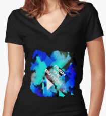 Push The Button - Gig Shirt #1 Women's Fitted V-Neck T-Shirt