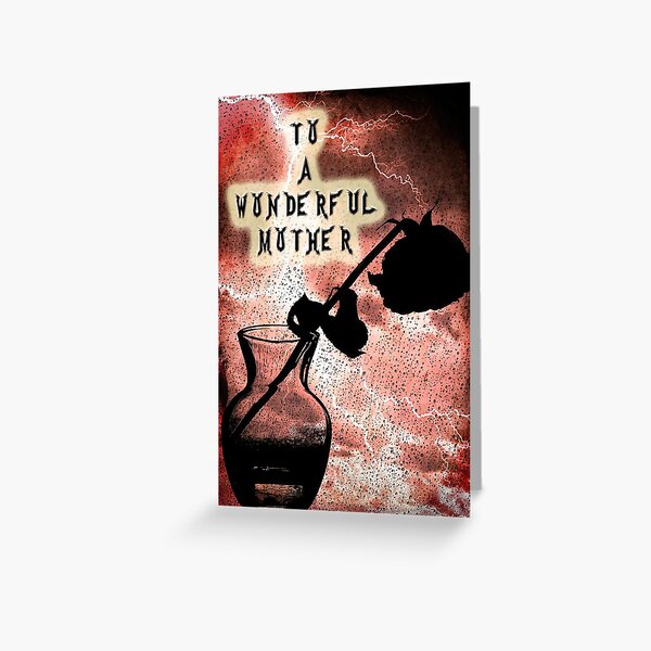 To A Wonderful Mother Greeting Card