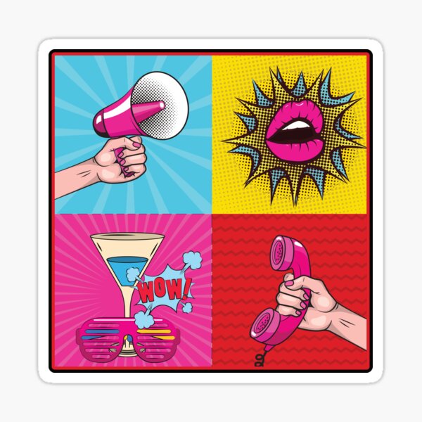 Item preview, Funky Pop Art Design designed and sold by GaryDobson.