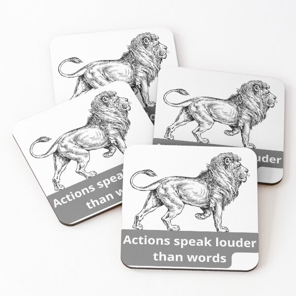 Item preview, Actions speak louder than words designed and sold by D-lion.