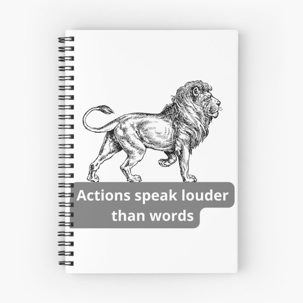 Item preview, Actions speak louder than words designed and sold by D-lion.