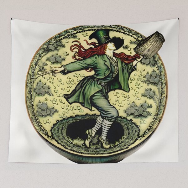 Item preview, Dancing Irish Leprechaun designed and sold by AuroraSpringer.