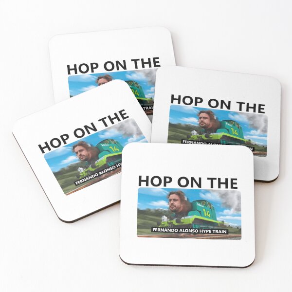 Item preview, HOP ON THE FERNANDO ALONSO HYPE TRAIN designed and sold by ClothesnMore.