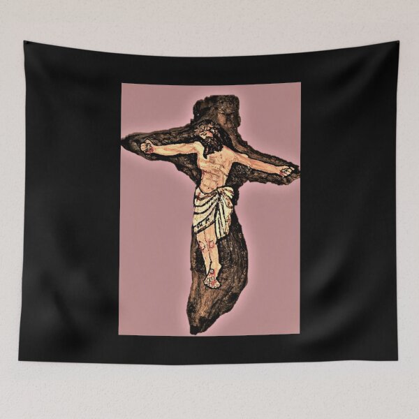 Item preview, Gnarled Cross Pink designed and sold by craftsbydaphy.