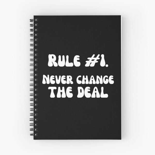 Item preview, Rule 1-White designed and sold by DrawingAndText.
