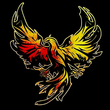 Artwork thumbnail, Phoenix Rising Phoenix by Coder-T