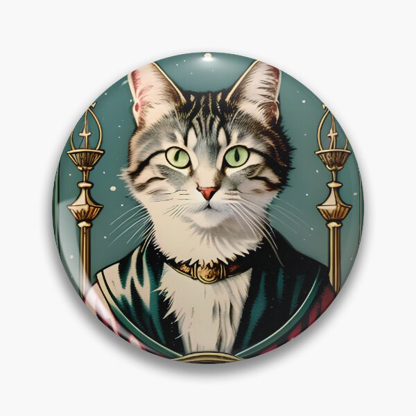 Item preview, Cute Funny Dressed Cat Wizard designed and sold by BeyondHumanArt.
